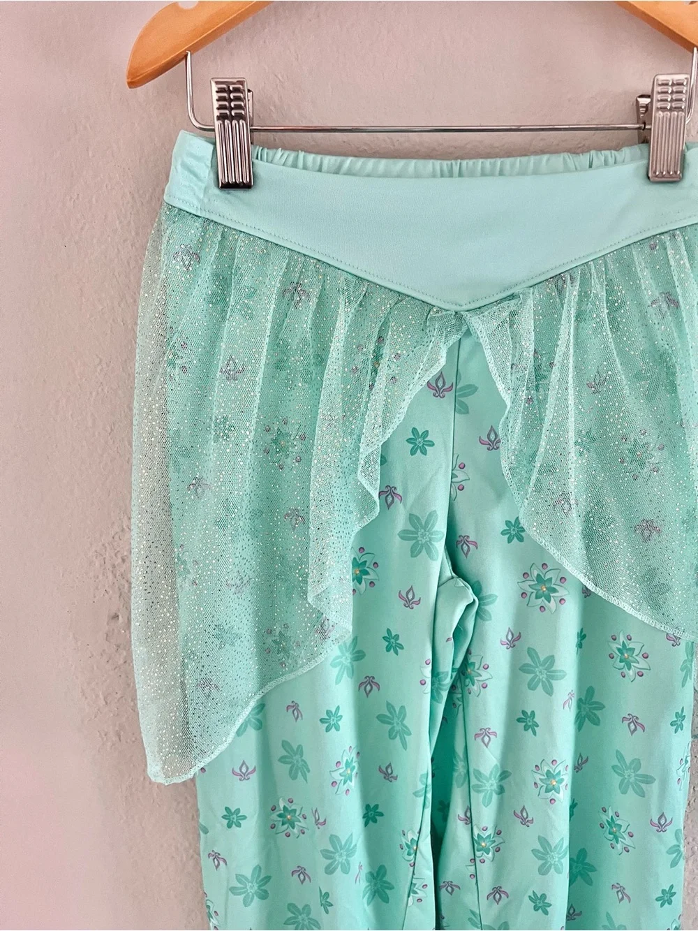 Disney Jasmine Mint Green Pajama Set